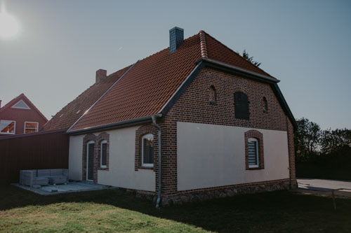 Außenansicht der Villa Gänseblümchen
